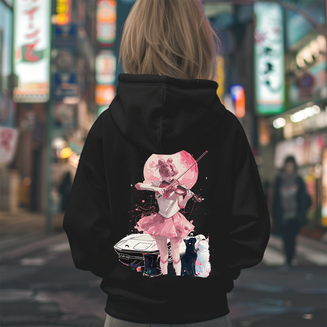 Anime Lady unisex Hoodie