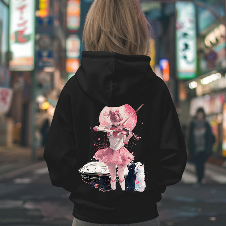 Anime Lady unisex Hoodie
