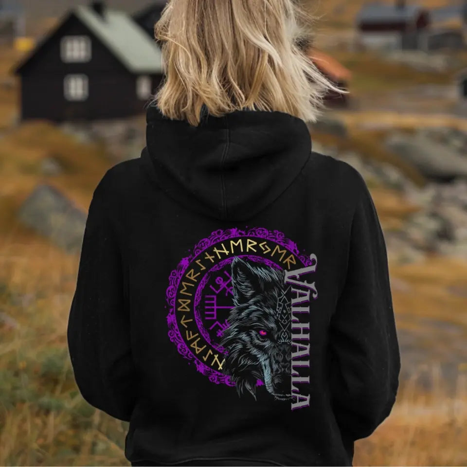 Valhalla Wolf Bio Hoodie