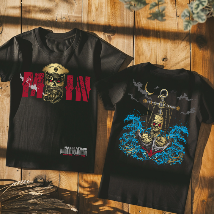 Moin Skull Premium T-Shirt can be personalised